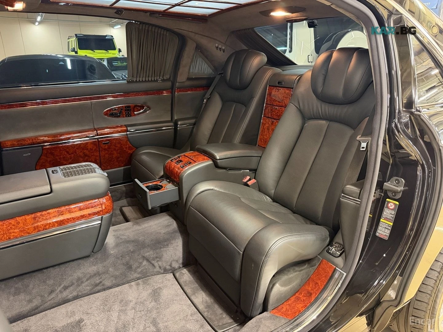 Maybach 62 1ST GEN* V12* TV* BOSE* ������* �����* FULL*  | Mobile.bg � ����������� 8