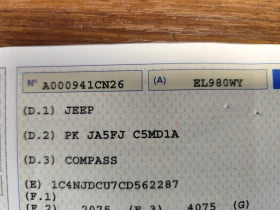 Jeep Compass 2.2CRD* 4X4* КОЖА* EURO5A* KLIMATRONIK* , снимка 15