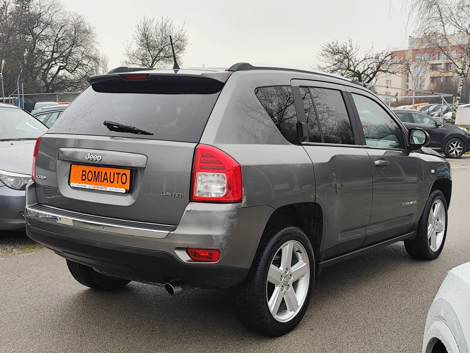 Jeep Compass 2.2CRD* 4X4* КОЖА* EURO5A* KLIMATRONIK*  - изображение 4