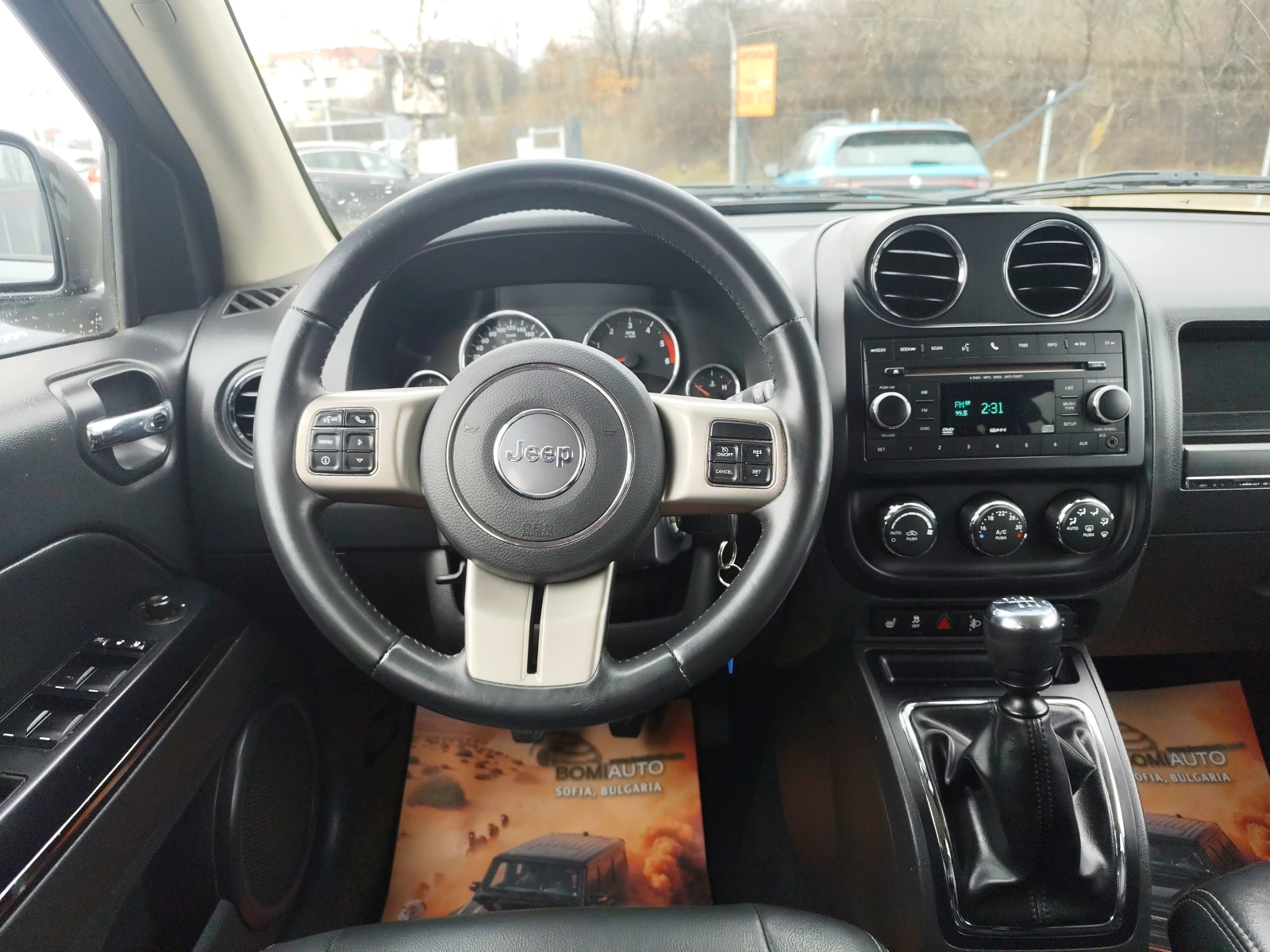 Jeep Compass 2.2CRD* 4X4* КОЖА* EURO5A* KLIMATRONIK*  - изображение 8