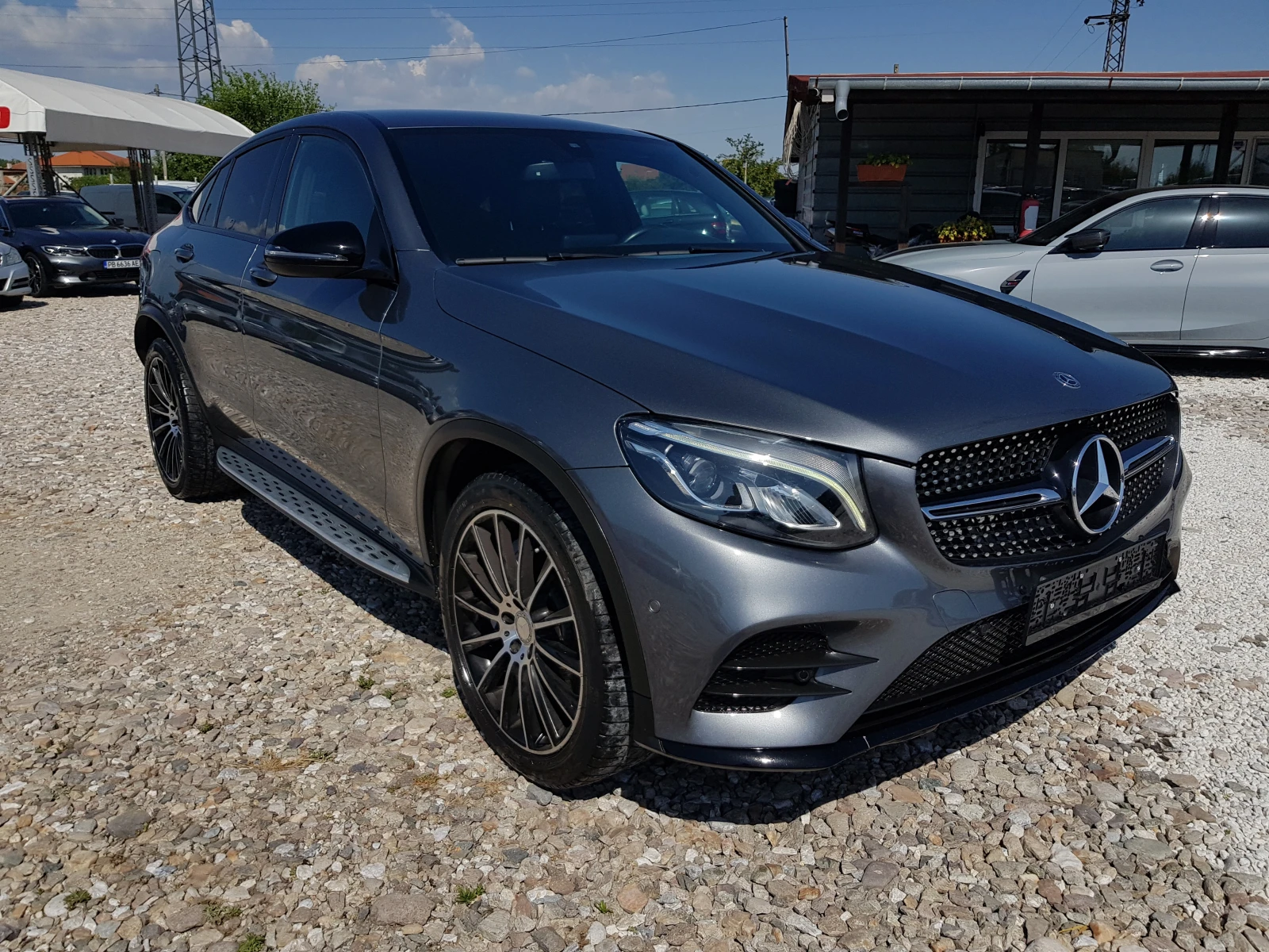 Mercedes-Benz GLC 250 D 4matic AMG КУПЕ /07/2019г. ЛИЗИНГ, снимка 3 - Автомобили и джипове - 55571371