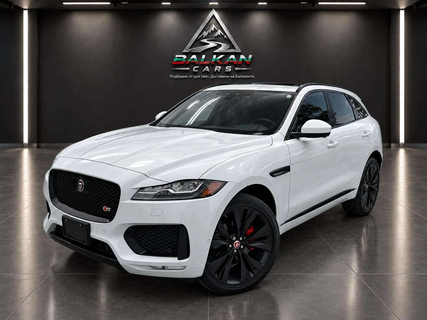Jaguar F-PACE S* Pano* HUD* Back cam* Meridian* Подгрев* 