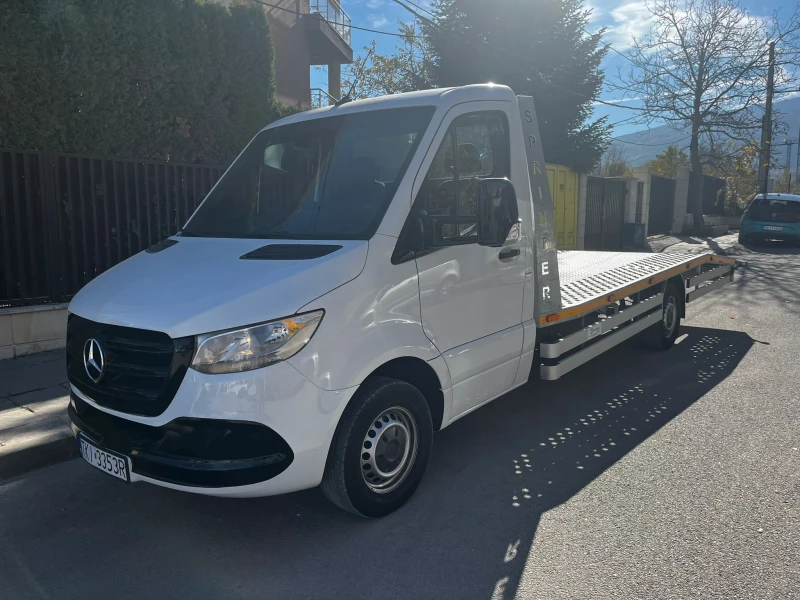 Mercedes-Benz Sprinter 319 V6///УНИКАТ /// ПЪТНА ПОМОЩ /// ЛИЗИНГ, снимка 3 - Бусове и автобуси - 47783112