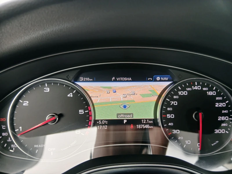 Audi A6 АВТОМАТ NAVI 2.0TDi, снимка 12 - Автомобили и джипове - 52398309