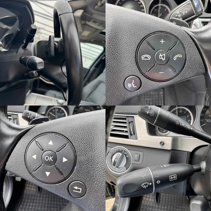 Mercedes-Benz E 350 AMG/231HP/КОЖА/ШИБИДАХ/РЕГИСТРИРАН, снимка 13 - Автомобили и джипове - 53540382