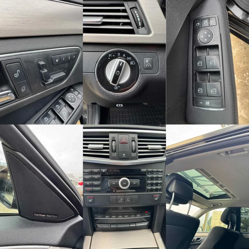 Mercedes-Benz E 350 AMG/231HP/КОЖА/ШИБИДАХ/РЕГИСТРИРАН, снимка 15 - Автомобили и джипове - 53540382