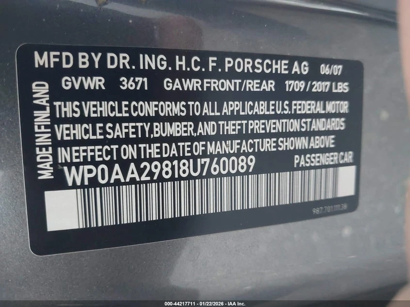 Porsche Cayman 2.7L H-6 DOHC, VVT, 245HP Rear Wheel Drive | Mobile.bg � ����������� 15