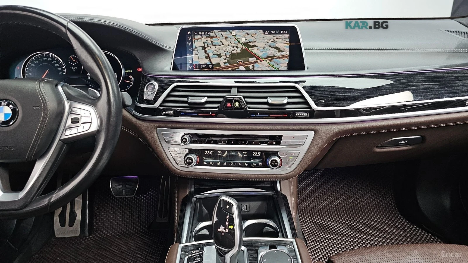 BMW 740 M-SPORT/HUD/360/DISTRONIC/XDRIVE, снимка 12 - Автомобили и джипове - 54814093