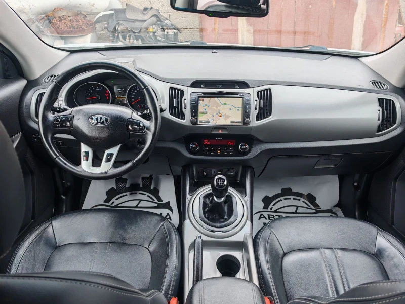 Kia Sportage 1.7CRDI 16V, FACELIFT, 116к.с., НАВИ, КОЖА, снимка 10 - Автомобили и джипове - 49178003