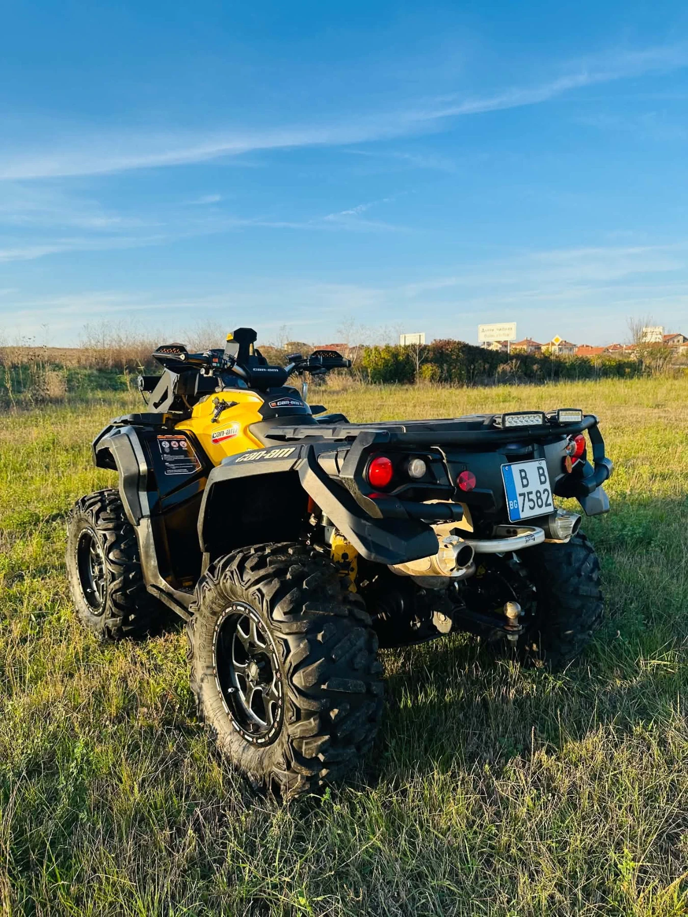 Can-Am Outlander 1000 FULL, снимка 3 - Мотоциклети и мототехника - 56603139