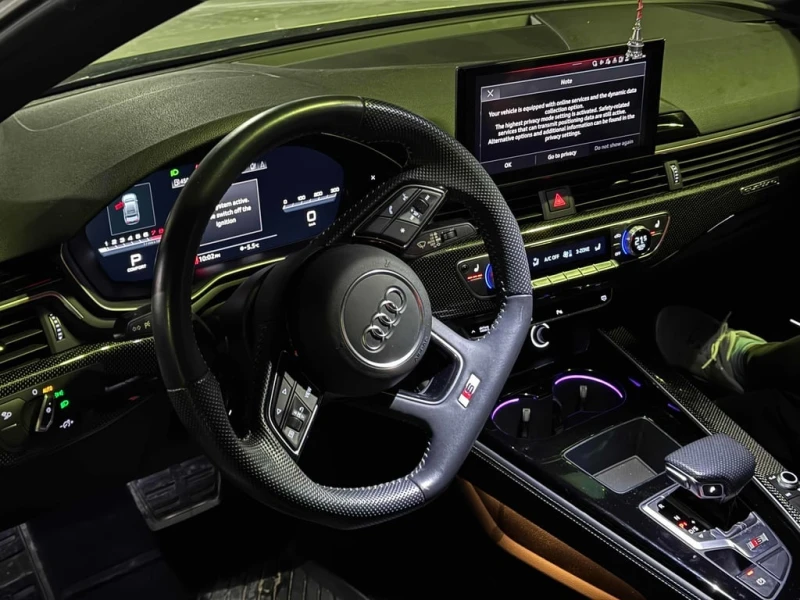 Audi S4 2020 TECHNIK QUATTRO * БЕЗ ПЪРВОНАЧАЛНА ВНОСКА* , снимка 9 - Автомобили и джипове - 52733253