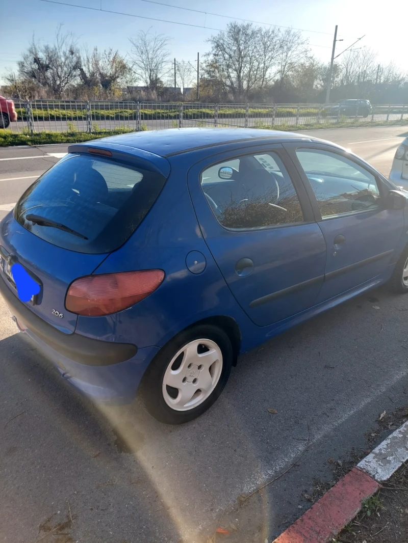 Peugeot 206 1.4, снимка 2 - Автомобили и джипове - 53145524