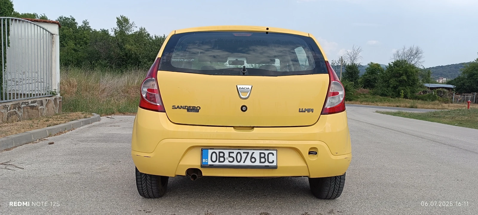 Dacia Sandero 1/4.Газ.Инж.* * * , снимка 5 - Автомобили и джипове - 53653526