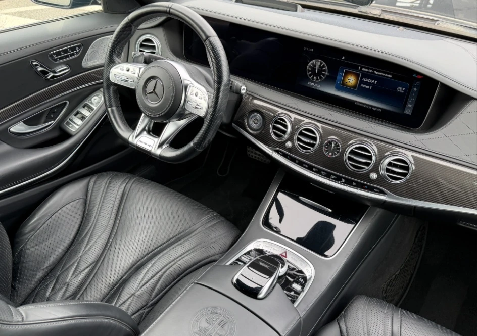 Mercedes-Benz S 63 AMG Long 4Matic+ , снимка 6 - Автомобили и джипове - 54778026