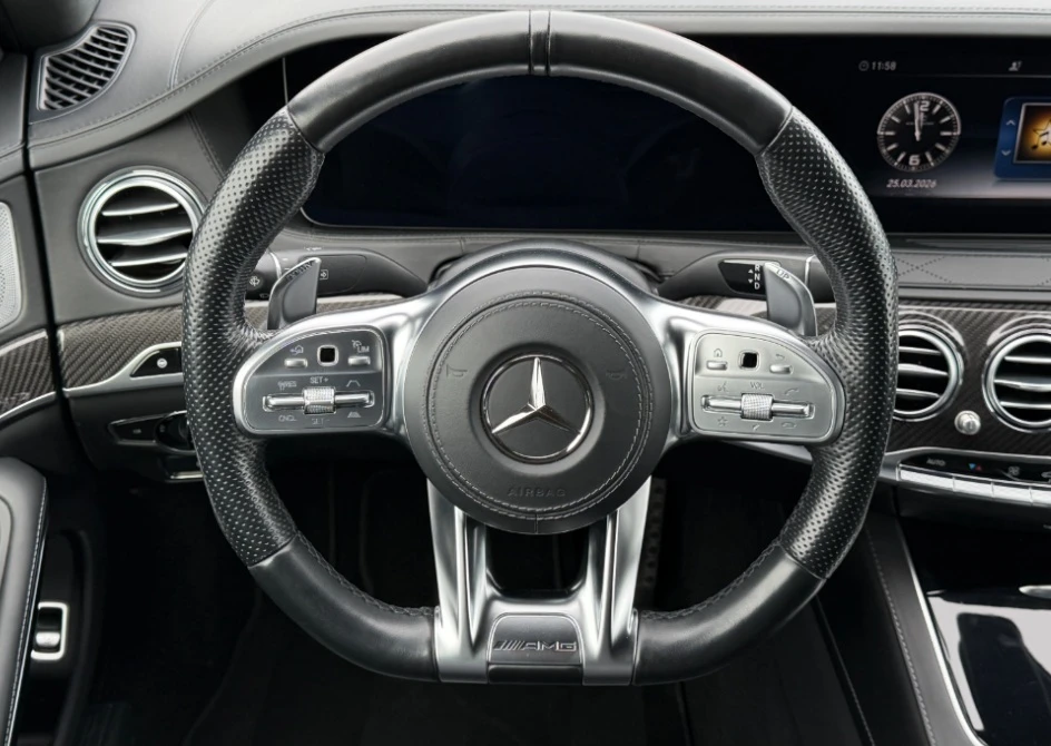 Mercedes-Benz S 63 AMG Long 4Matic+ , снимка 7 - Автомобили и джипове - 54778026