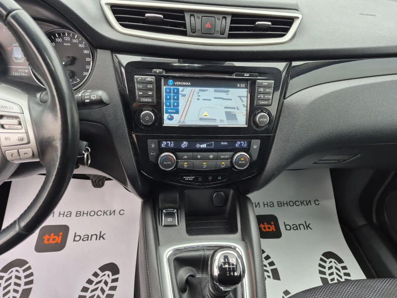 Nissan Qashqai 126.000 км Навигация .КАМЕРА . БЕНЗИН, снимка 13 - Автомобили и джипове - 52694689