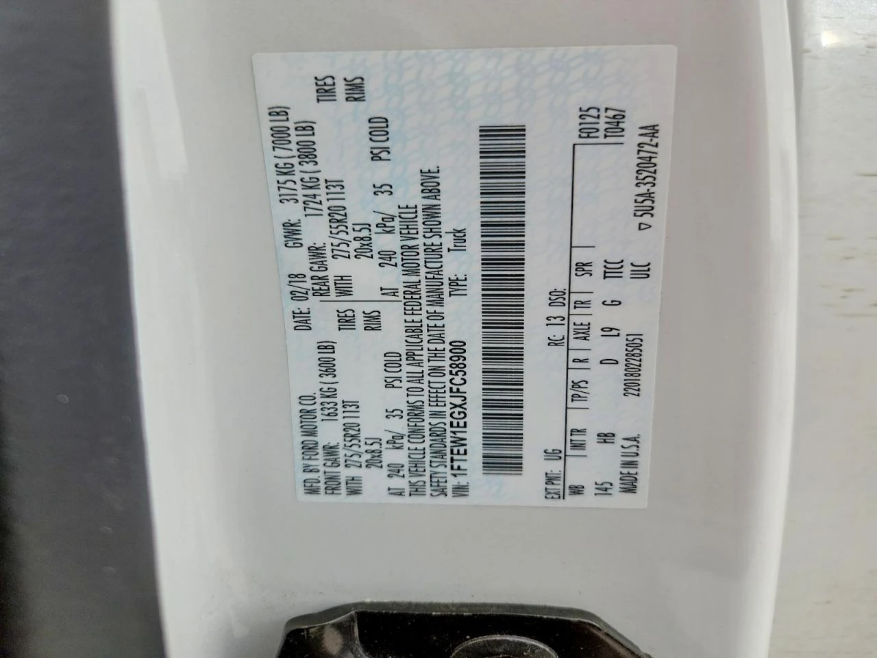 Ford F150 3.5l Supercrew, снимка 12 - Автомобили и джипове - 54089489