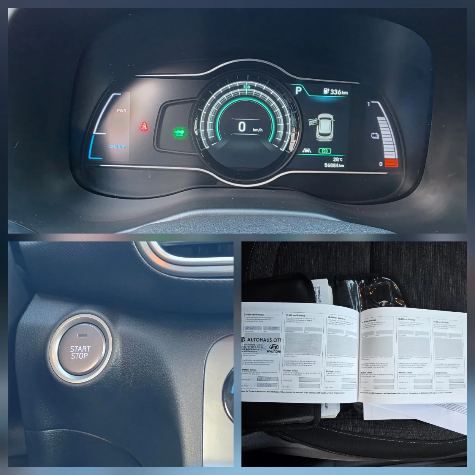 Hyundai Kona 204 К.С. 64 KW 57000 KM БЛУ-ЛИНК, снимка 15 - Автомобили и джипове - 55436490