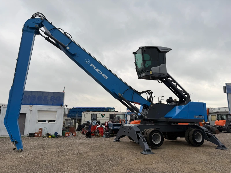 Багер Fuchs MHL 350 МАГНИТЕН ГЕНЕРАТОР, снимка 3 - Индустриална техника - 52671395