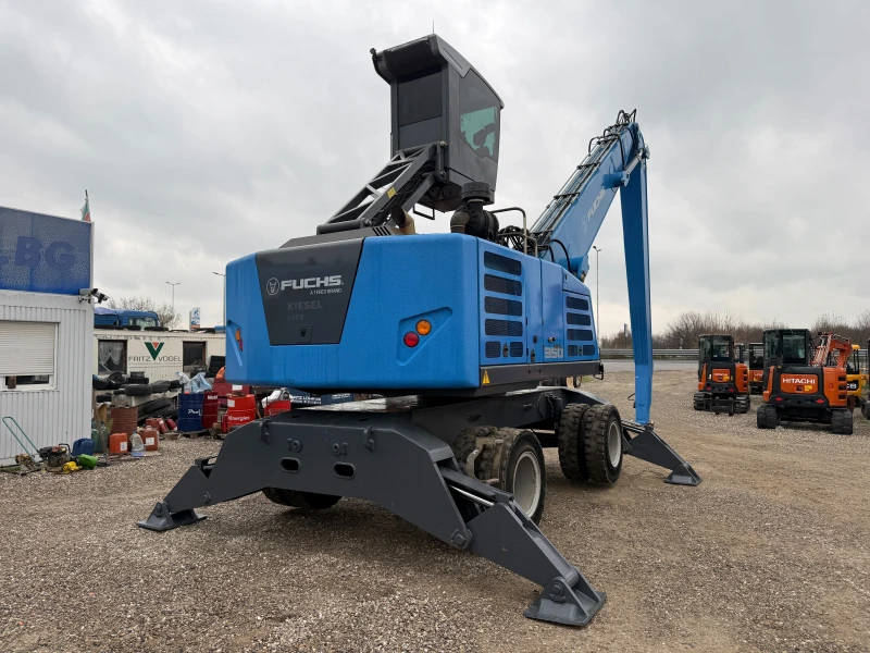 Багер Fuchs MHL 350 МАГНИТЕН ГЕНЕРАТОР, снимка 9 - Индустриална техника - 52671395