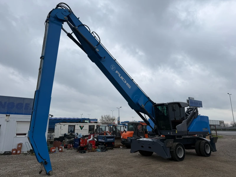 Багер Fuchs MHL 350 МАГНИТЕН ГЕНЕРАТОР, снимка 17 - Индустриална техника - 52671395