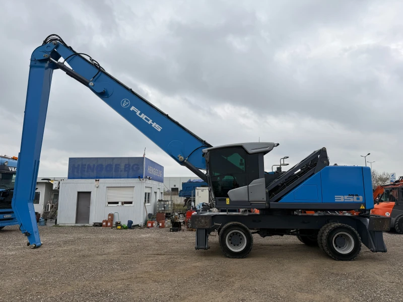 Багер Fuchs MHL 350 МАГНИТЕН ГЕНЕРАТОР, снимка 16 - Индустриална техника - 52671395