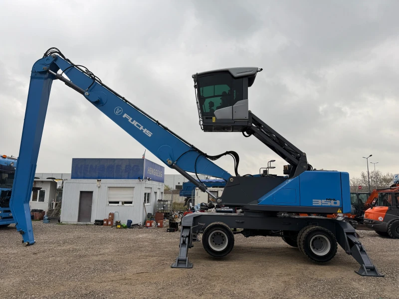 Багер Fuchs MHL 350 МАГНИТЕН ГЕНЕРАТОР