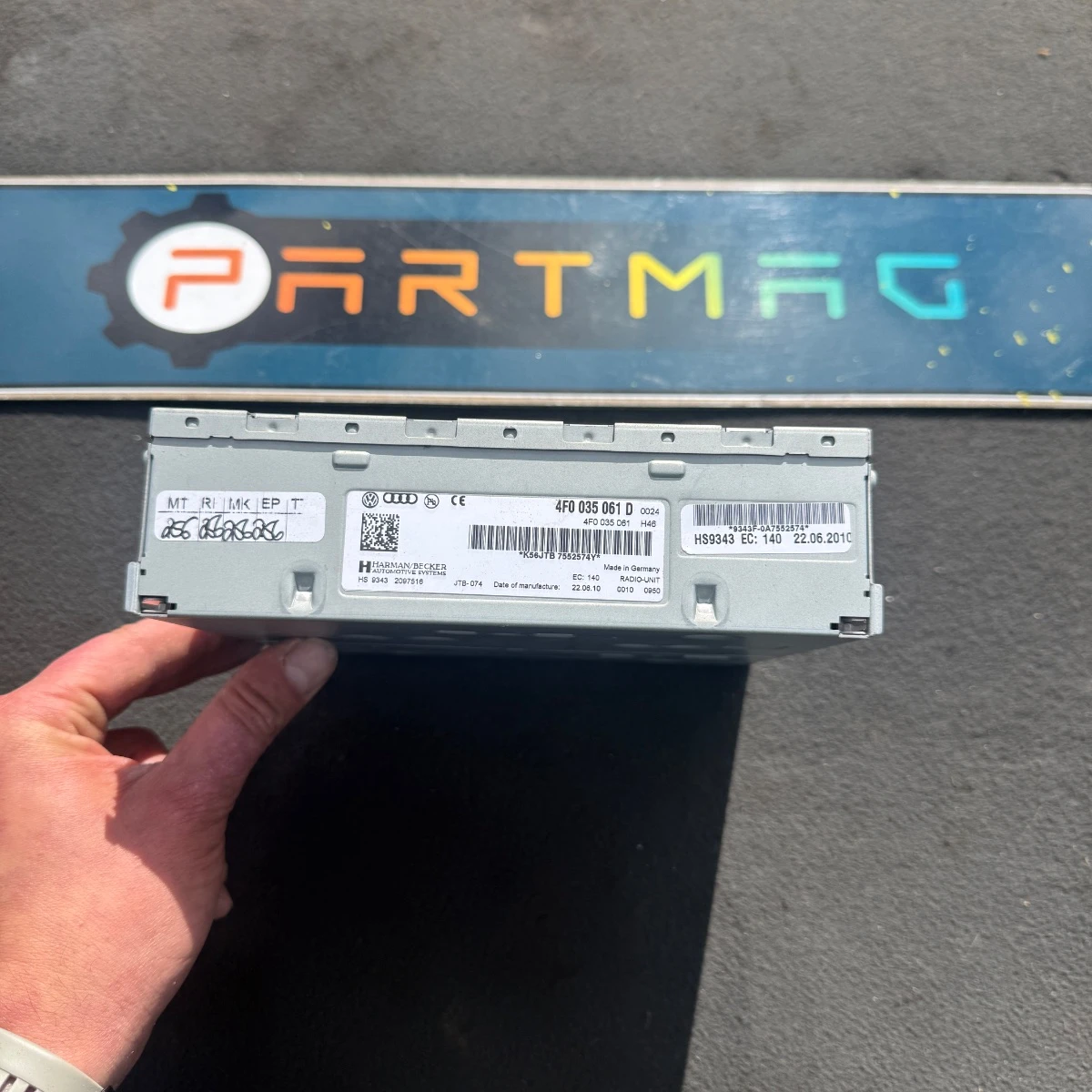 Eлектронен аудио модул за автомобили Audi A4 A5 A6 Q5 Q7 4F0035061D-274