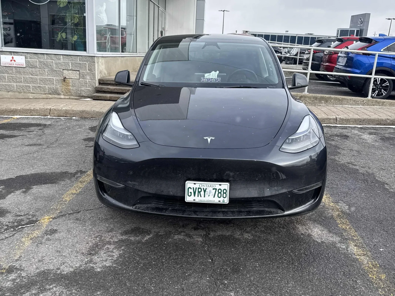 Tesla Model Y * RWD* CARFAX * БЕЗ ПЪРВОНАЧАЛНА ВНОСКА - изображение 2