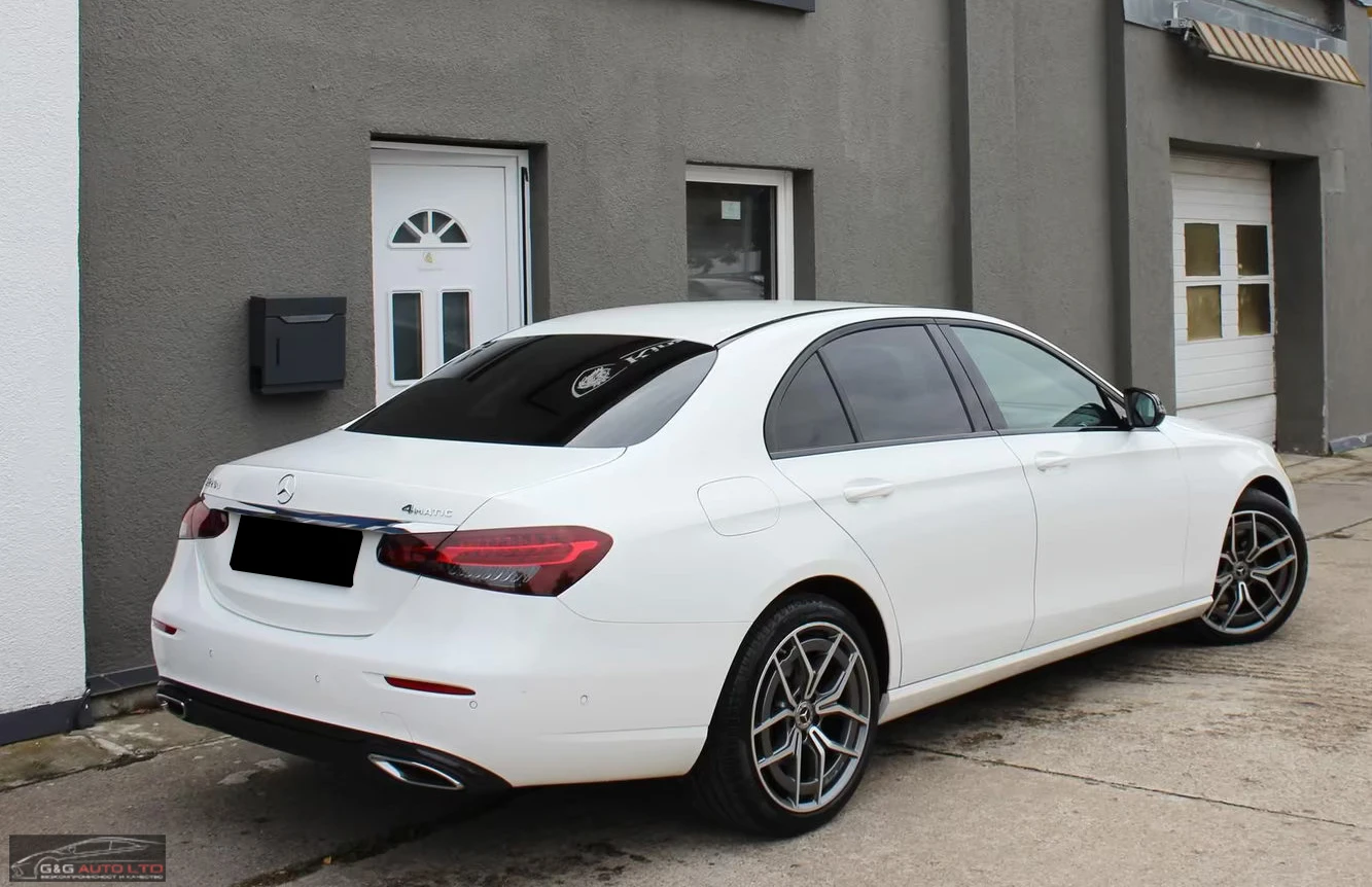Mercedes-Benz E 220 d/4MATIC/194HP/AMG/NIGHT/CAM/LED/NAVI/926g, снимка 4 - Автомобили и джипове - 53835996