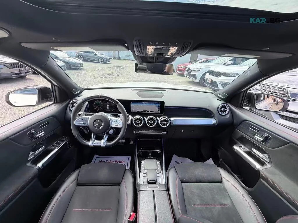 Mercedes-Benz GLB35AMG 4MATIC* DISTRONIC* BURMESTER* ПАНОРАМА* ПОДГРЕВ* , снимка 9 - Автомобили и джипове - 55318014