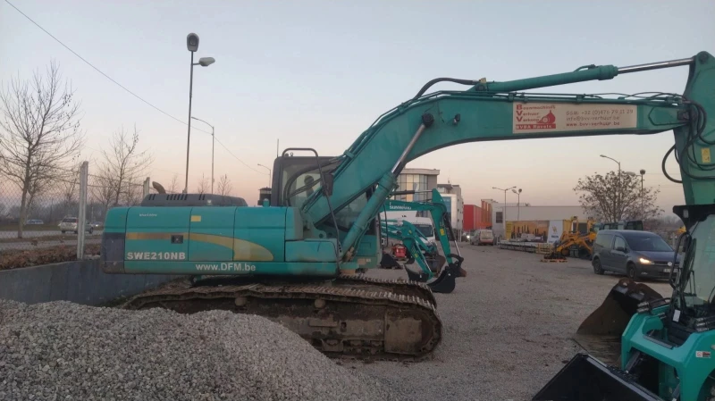 Багер Sunward SWE210NB ПОД НАЕМ!, снимка 4 - Индустриална техника - 50019783