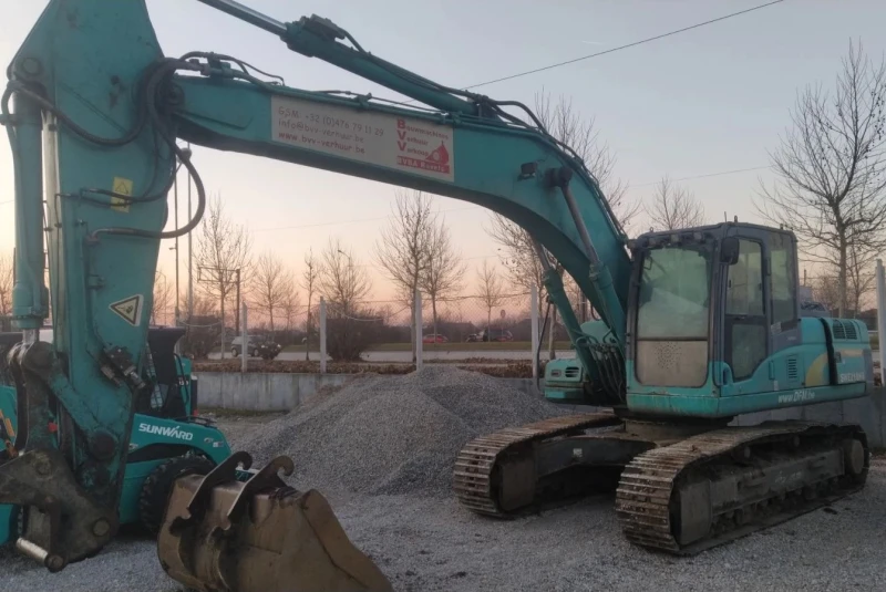 Багер Sunward SWE210NB ПОД НАЕМ!, снимка 2 - Индустриална техника - 50019783