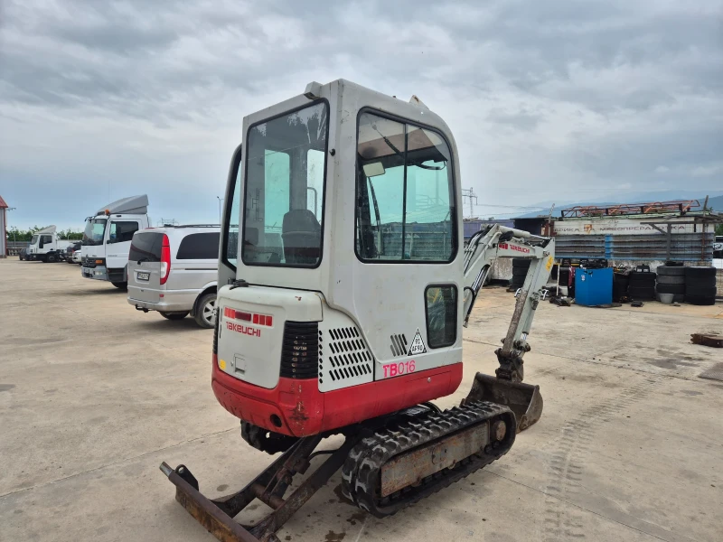 Багер Takeuchi мини багер, снимка 5 - Индустриална техника - 50314607