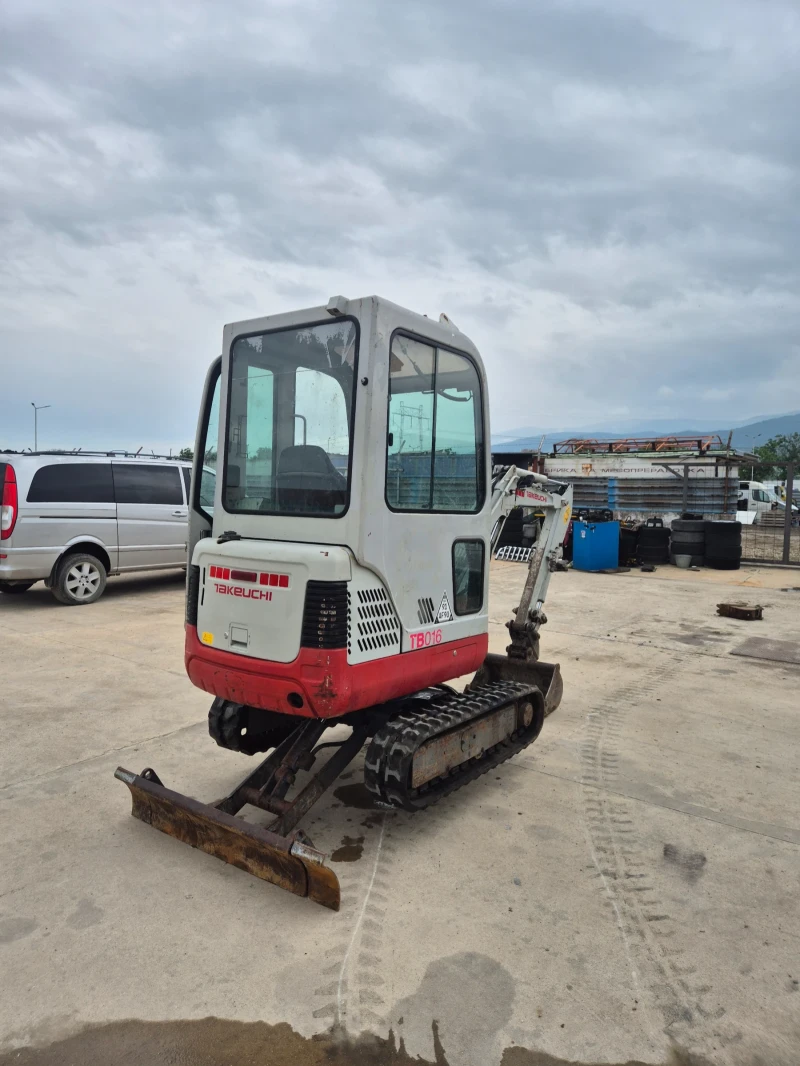 Багер Takeuchi мини багер, снимка 6 - Индустриална техника - 50314607