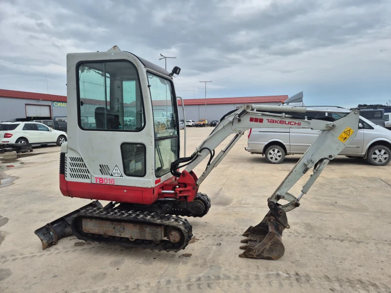 Багер Takeuchi мини багер, снимка 4 - Индустриална техника - 50314607