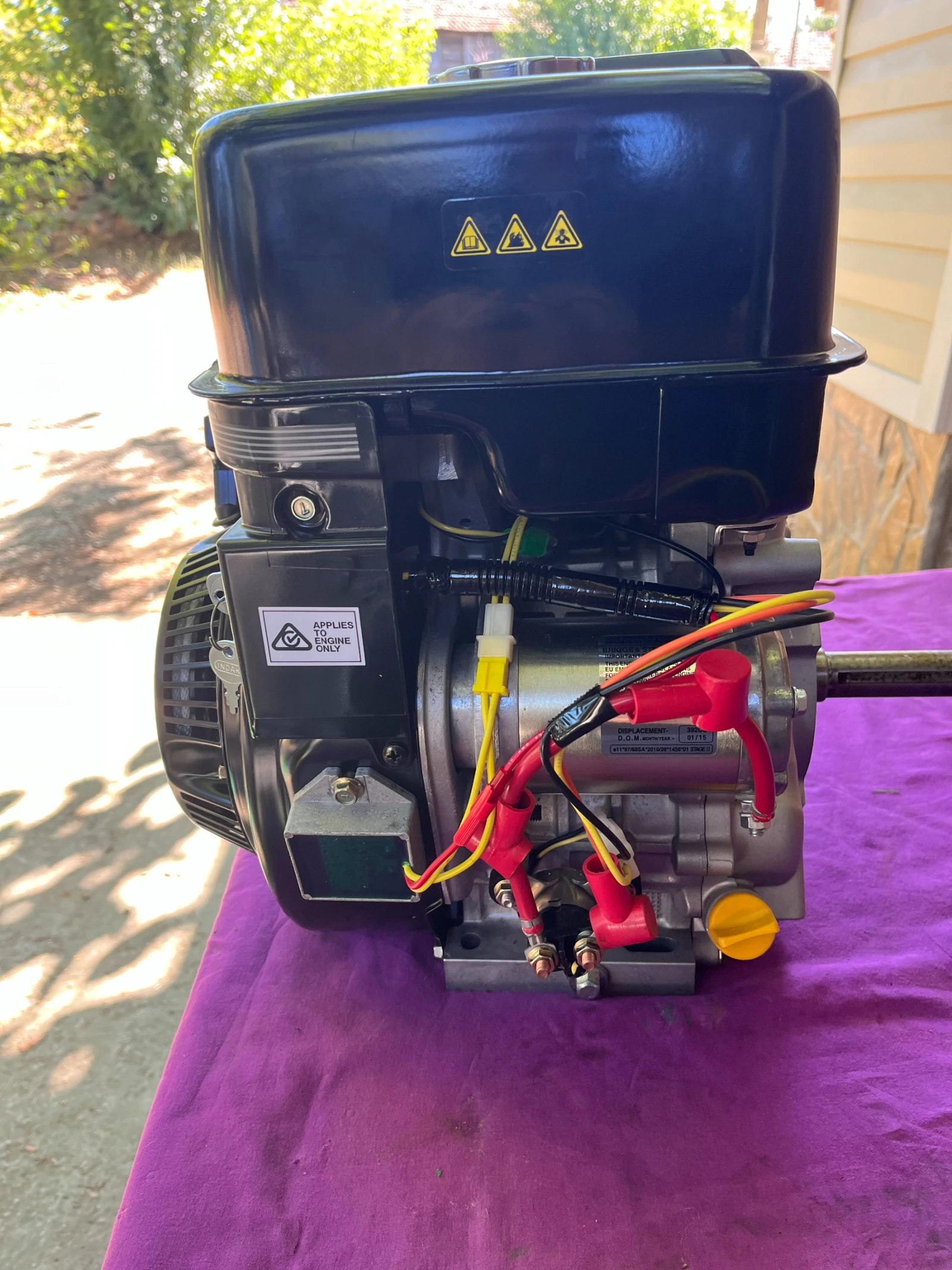 Допълнително оборудване Друг вид Двигател Briggs & Stratton Vanguard OHV 13 H.P. - изображение 3