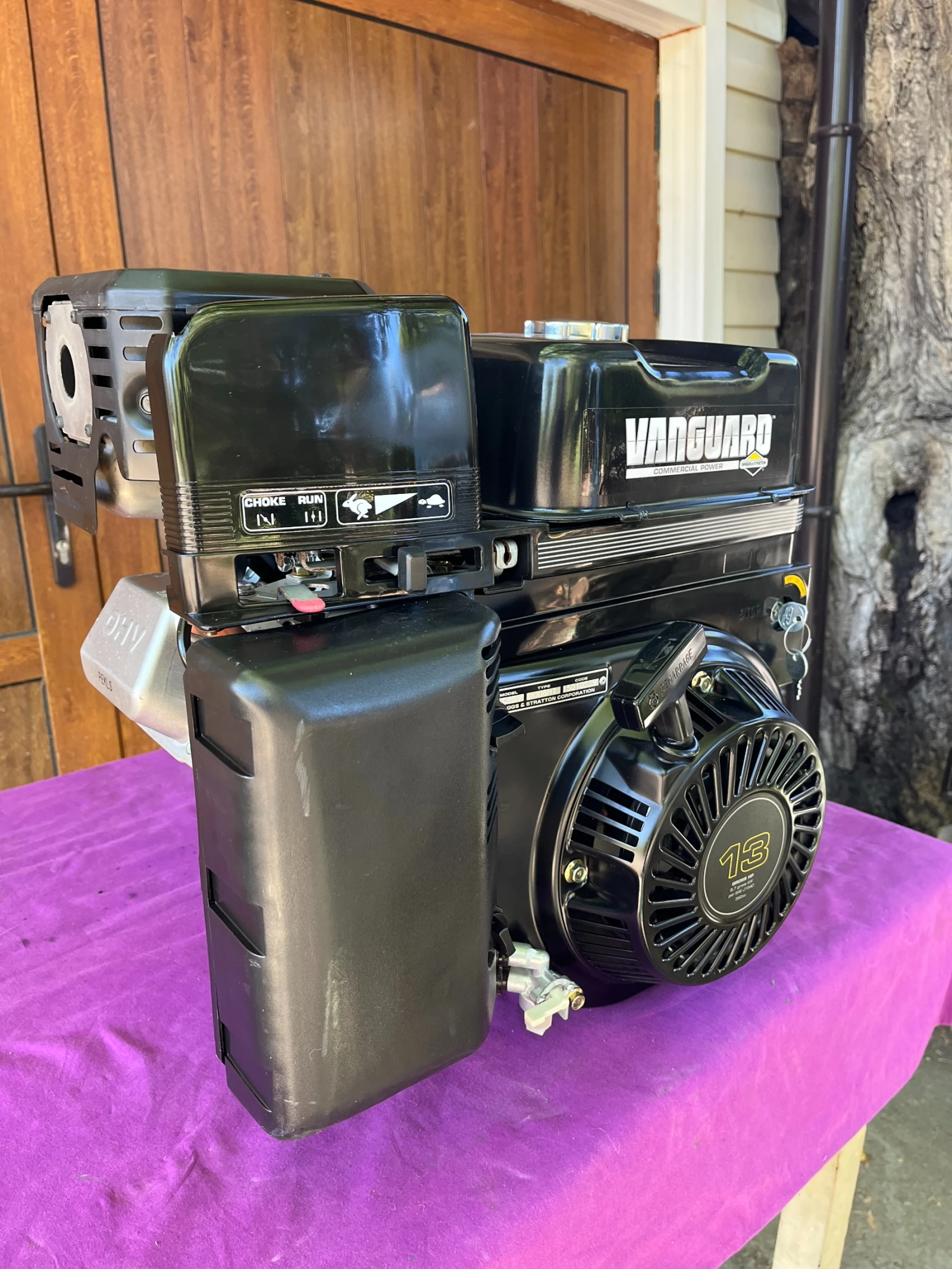 Допълнително оборудване Друг вид Двигател Briggs & Stratton Vanguard OHV 13 H.P. - изображение 5