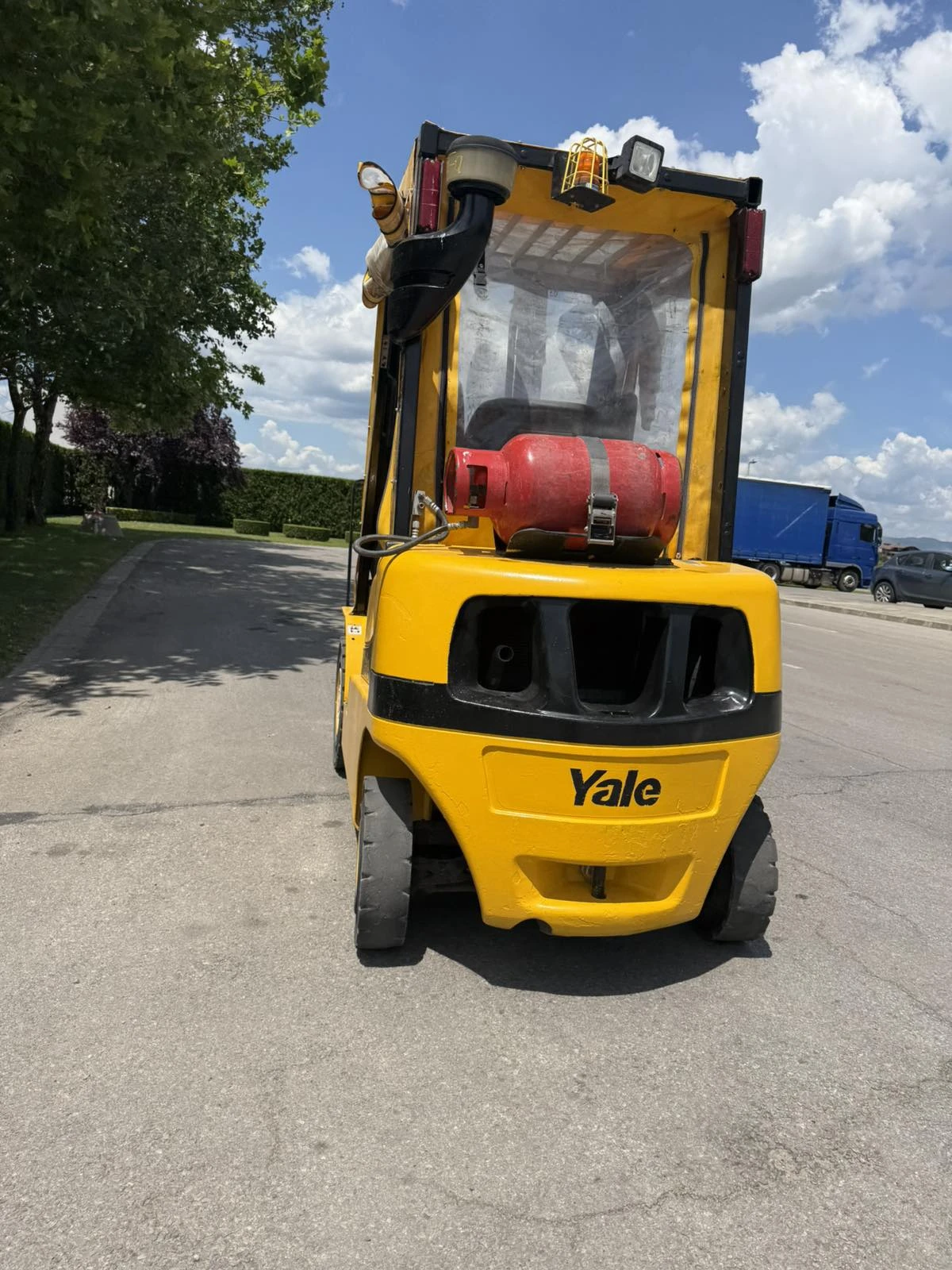 Мотокар Yale, снимка 7 - Индустриална техника - 54970338