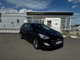 Hyundai I30 1.6 CRDi кожа, тъч навигация с камера, кейлес, , снимка 7