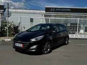 Hyundai I30 1.6 CRDi кожа, тъч навигация с камера, кейлес, , снимка 1