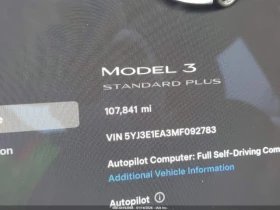 Tesla Model 3 ПОДГРЕВ* КАМЕРА* КЕЙЛЕС* LANE* ASSIST - 13500 € / 26403.70 лв. - 88707800 15