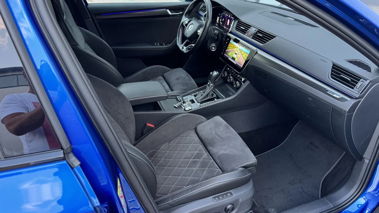 Skoda Superb SPORTLINE* 200ps* Facelift  | Mobile.bg — изображение 14