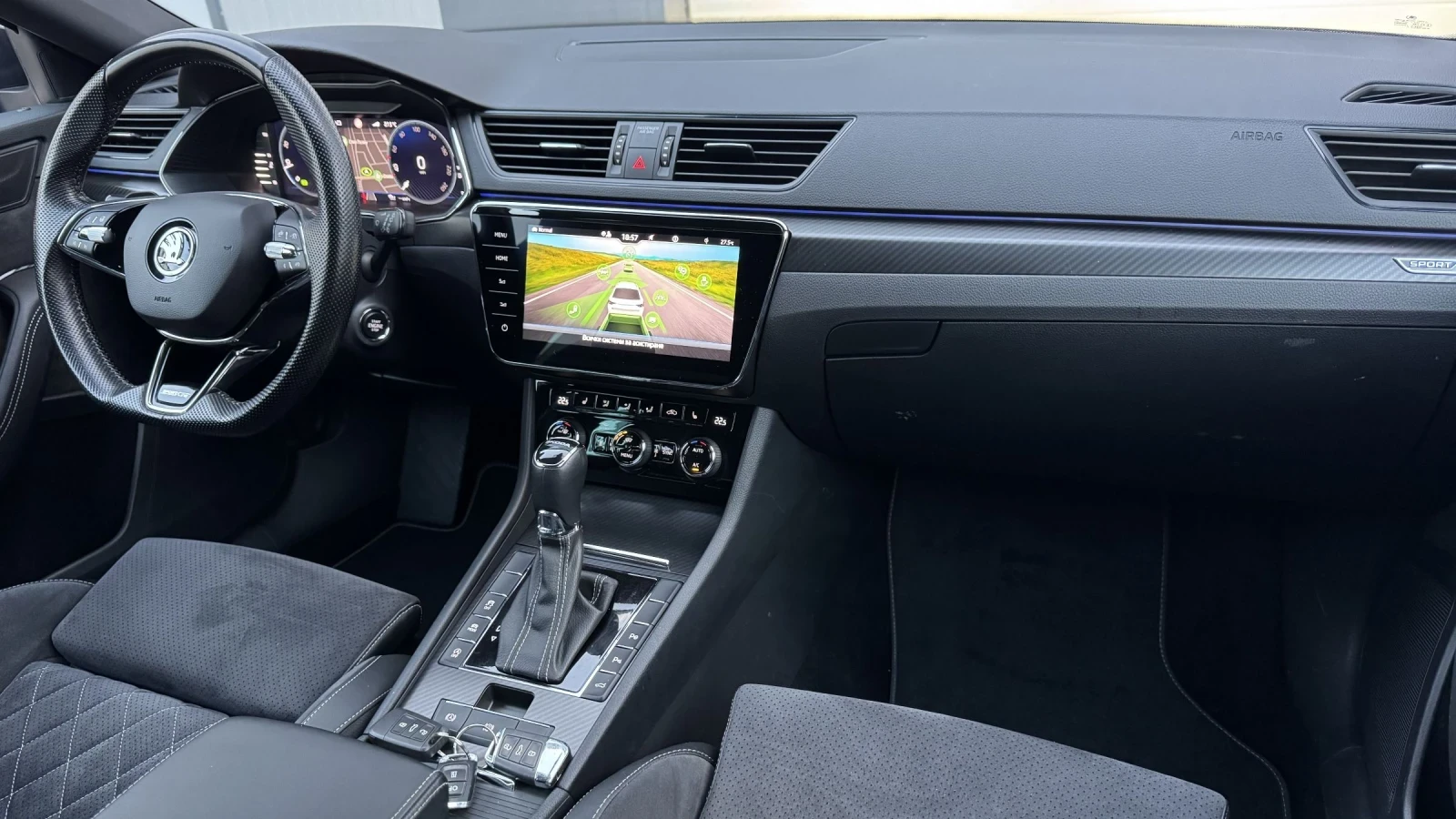 Skoda Superb SPORTLINE* 200ps* Facelift  | Mobile.bg — изображение 15