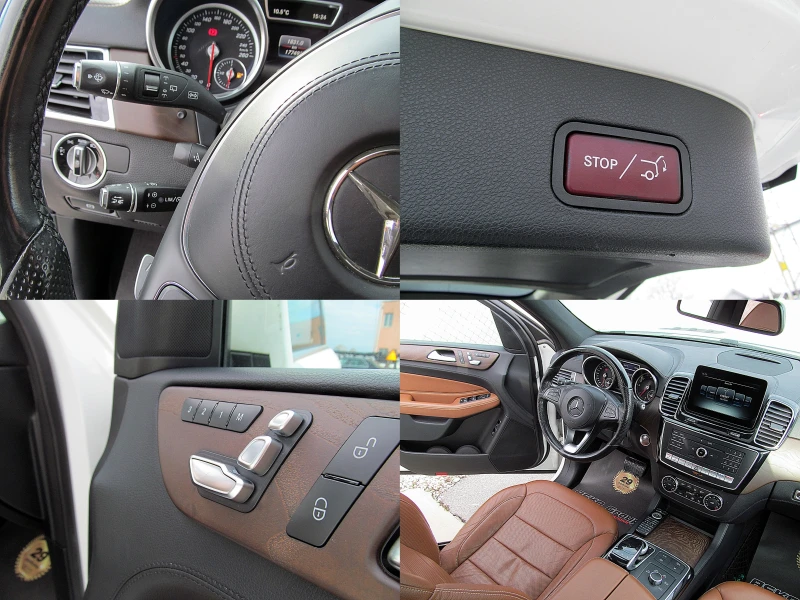 Mercedes-Benz GLS 350 AMG/7-MESTA/2xTV/PANORAMA/СОБСТВЕН ЛИЗИНГ, снимка 13 - Автомобили и джипове - 49256715