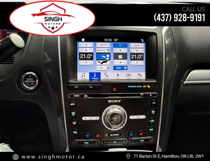 Ford Explorer SPORT* ПАНОРАМА* ПОДГРЕВ* ОБДУХВАНЕ* КАМЕРА* 6+ 1, снимка 9 - Автомобили и джипове - 53507118