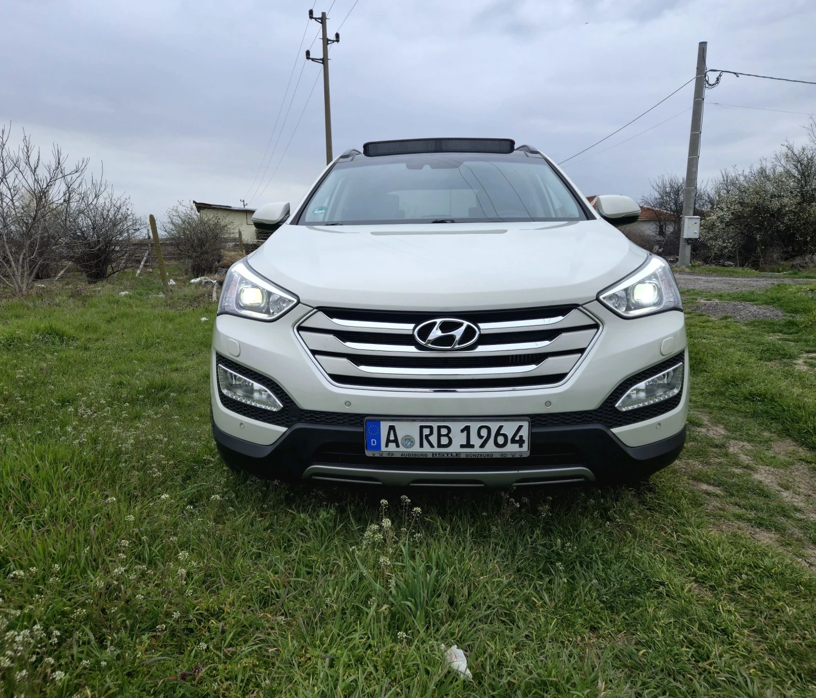 Hyundai Santa fe FULL 2.2CRDI 4X4 PREMIUM PANORAMA 2015г, снимка 2 - Автомобили и джипове - 53953803