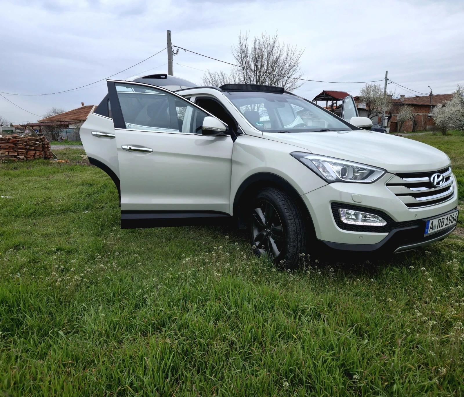 Hyundai Santa fe FULL 2.2CRDI 4X4 PREMIUM PANORAMA 2015г, снимка 4 - Автомобили и джипове - 53953803