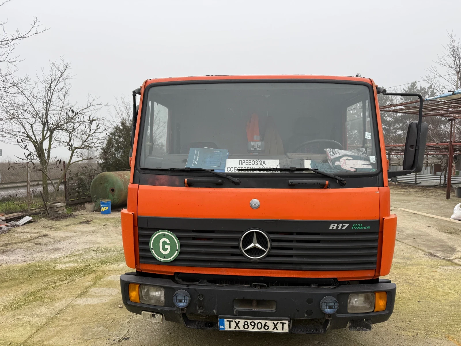Mercedes-Benz 1117 ФЕКАЛКА, снимка 2 - Камиони - 55679695