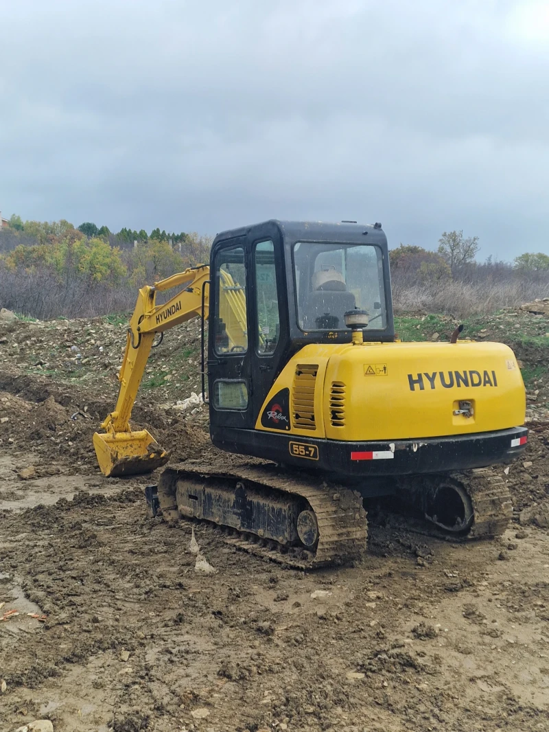 Багер Hyundai 55 7, снимка 4 - Индустриална техника - 52828516